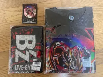 B'z 2025 FYOP 루프 타월 투어 T셔츠 L 스티커 후쿠오카