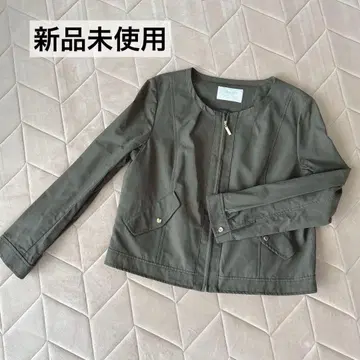 [ 미사용 새상품 ] 온워드 카시야마 anySiS 노카라 자켓 카키