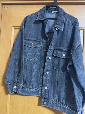 다크 그레이 데님 자켓