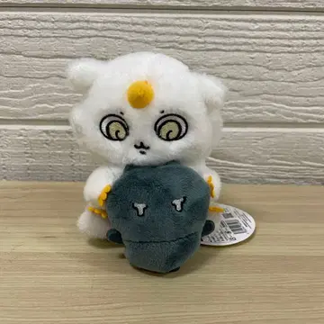 [택 포함] 치이카와 데스크탑에서 지켜보는 걸이 봉제 인형 아노코 정품