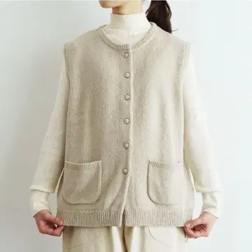 일시 가격 인하 늑대와 올빼미 니트 베스트