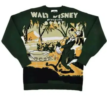 디즈니 구피 스웨터 90주년