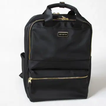 블랙 나일론 백팩