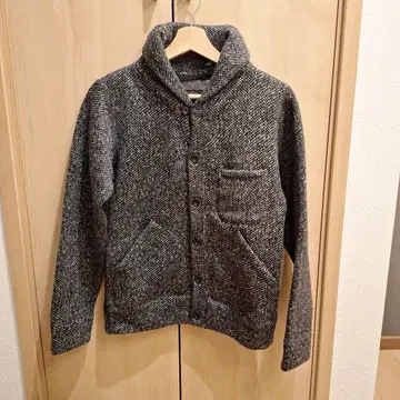 BEAMS 가디건풍 자켓 S 그레이 계열