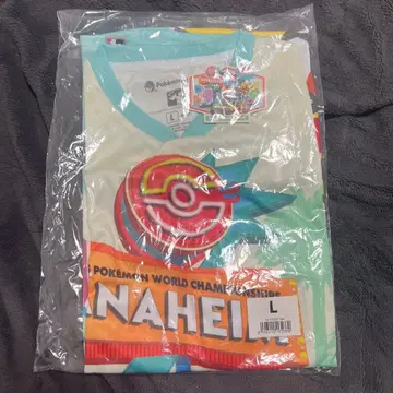 wcs2025 포켓몬 셔츠 L 사이즈