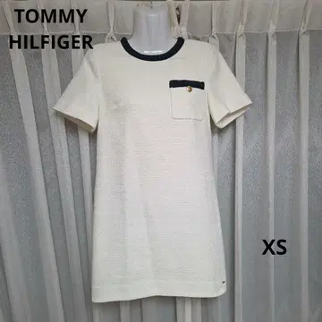 TOMMY HILFIGER A라인 미니 원피스 XS