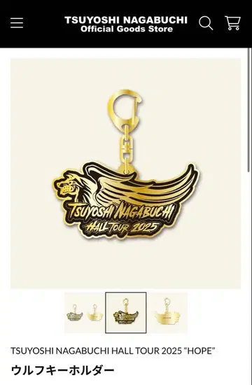 나가부치 츠요시 2025 홀 투어 HOPE 키링