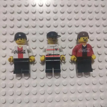레고 미니피규어 코카콜라 3체 세트
