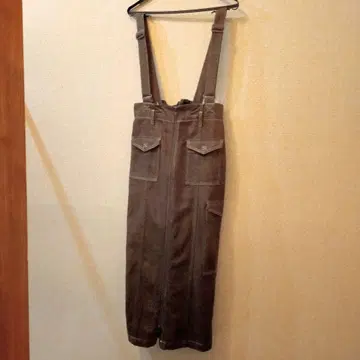 [ 완판템 ] 니코앤드 모드노옴 트윌 포켓포켓 내로우 스커트 브라운 L