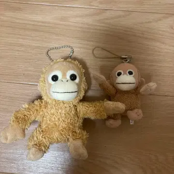 오랑우탄 키링 2개 세트