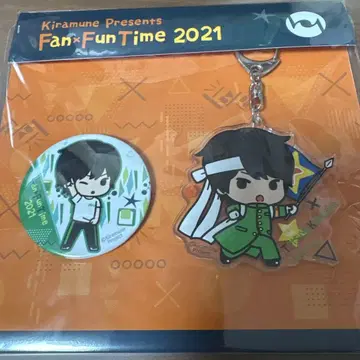 카키하라 테츠야 아크릴 키링 & 캔뱃지 세트