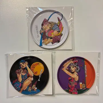 아라키 히로히코 에비수 캔 코스터 3종