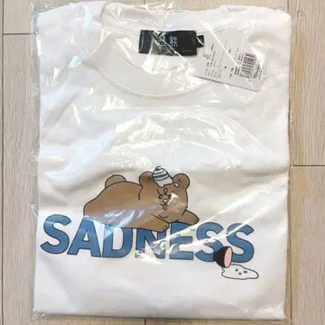 [ 미개봉 ] 큐라이스 비웅 T셔츠 SADNESS
