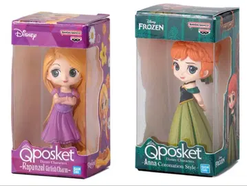 Qposket 안나 & 라푼젤 세트