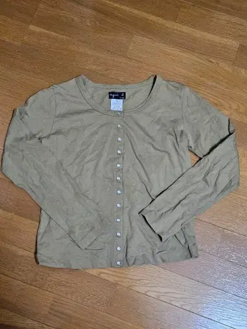 agnes b. 가디건 프레션