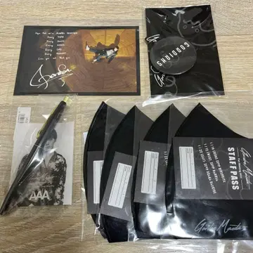 마에다 고든 볼펜 마스크 굿즈 외