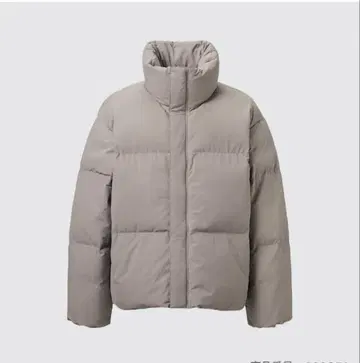 미사용 새상품 유니클로U 패디드 볼륨 자켓 L