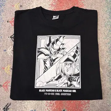 유희왕 블랙 매지션 걸 T셔츠 블랙 LL사이즈