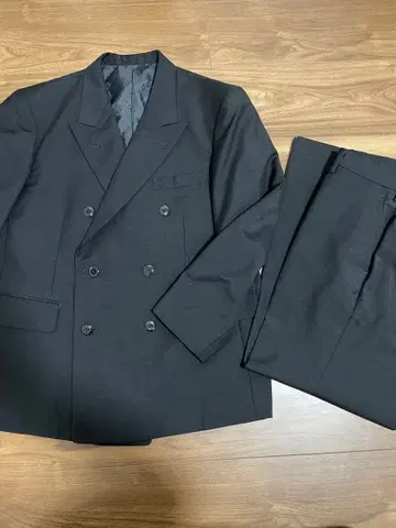 빅 사이즈 수트 블랙