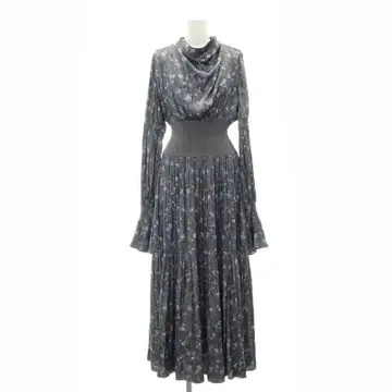 슬림 FRAY I.D 프레이 아이디 허리 리브 원피스 롱 L