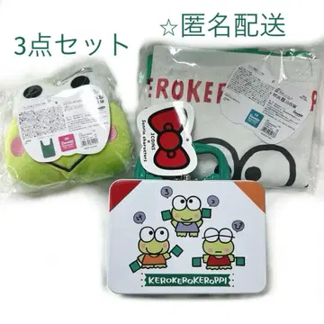 쓰리코인즈 산리오 케로케로케로피 토트백 에코백 캔