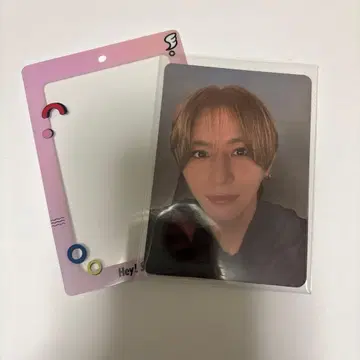 아이돌 포토 카드와 프레임 세트