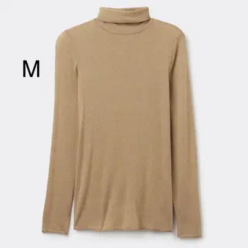 미사용 intimissimi 모달 캐시미어 하이넥 탑 브라운