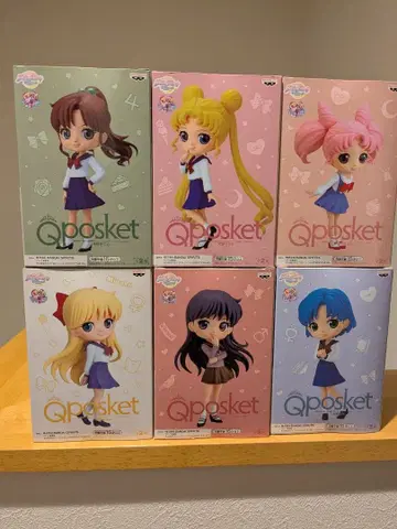 Qposket 세일러문 피규어 세트