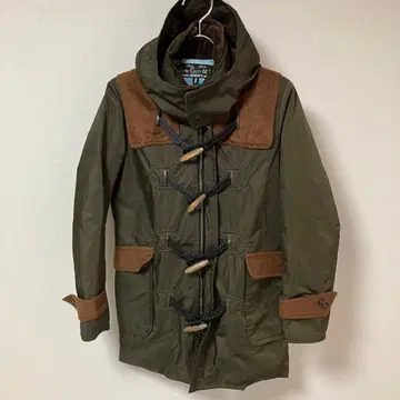 슬로우건 다운 코트 더플 코트 알파카 혼방 L 레어