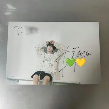 nctwish 료우 Steady 친필 사인 덤 있음