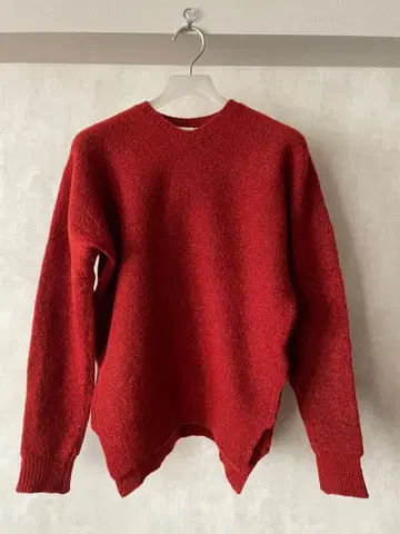 forte_forte 테테 니트 스웨터 슬릿 디자인