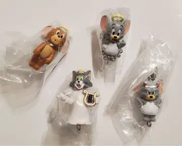 톰과 제리 가챠가챠 천사와 악마 4개 세트 (낱개 판매 가능)