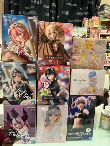 애니메이션 캐릭터 피규어 세트 10체 3