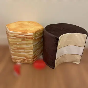 파이노미 초코파이 좌식 쿠션 2세트 다이토 한정판 봉제 인형