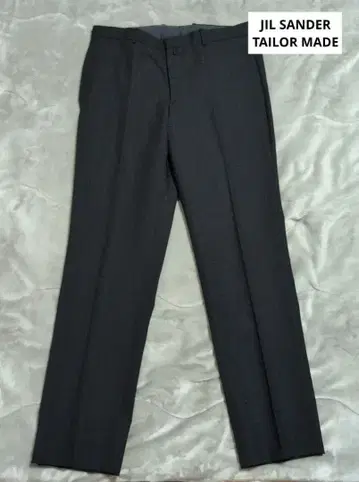 질 샌더 슬랙스 네이비 빨간색 스트라이프 아름다운 실루엣 M-L