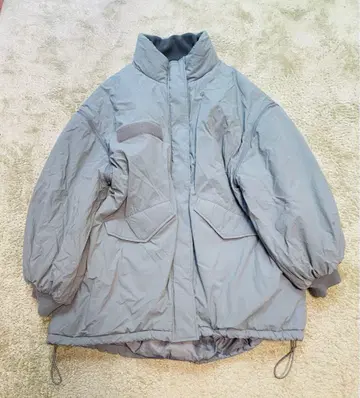 JEANASIS 지나시스 소매 2WAY M-65 코트 그레이 F