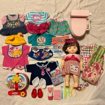 포포짱 인형과 의상 세트