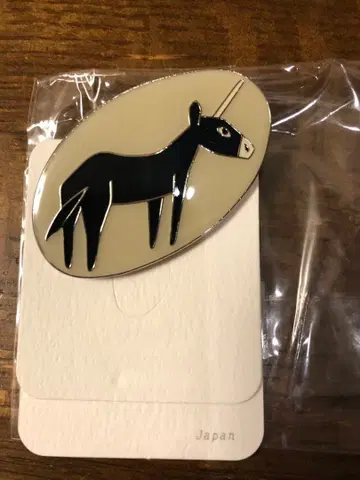 미나 페르호넨 브로치 mori no hoshi 네이비