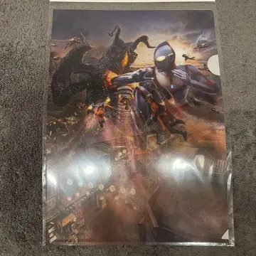 세이부엔 유원지 울트라맨 더 라이드 A4 클리어 파일