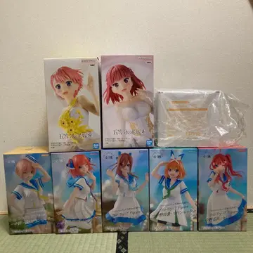 5등분의 신부 피규어 8점 묶음 판매