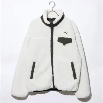 [ 새상품급 ] 푸마 puma 보아 자켓 화이트 M