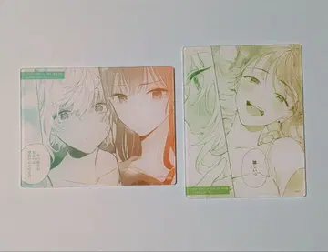 네가 죽을 때까지 사랑하고 싶어 아크릴 카드 2장 세트