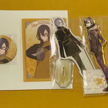 잭느 복권 아크릴 스탠드 캔뱃지 브로마이드 무츠미 스케