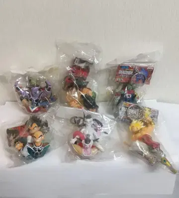 드래곤볼 하이퀄리티 키링 6개 세트