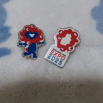EXPO 2025 캐릭터 핀 배지