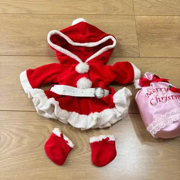 마더 가든 우사모모 옷 갈아입기 의류 산타클로스 드레스 로지돌즈