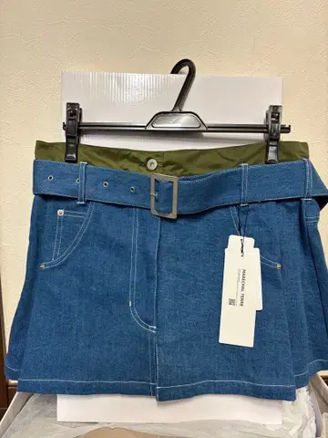 미니 스커트 데님 스커트