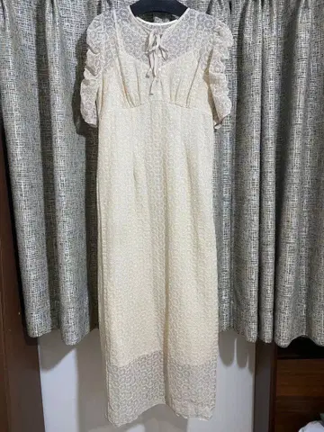 deicy ME&ME COUTURE 아이보리 레이스 원피스