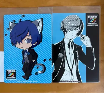 페르소나 3 난자타운 주인공 스티커 미니 캐릭터 25주년
