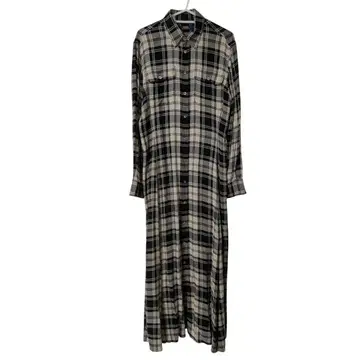 폴로 랄프로렌 셔츠 원피스 체크